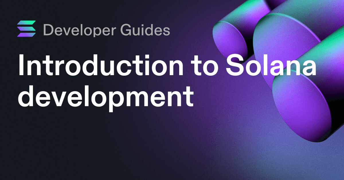 Intro to Solana development (using only your browser)